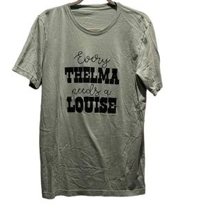 Bella Canvas Thelma & Louise Inspired Graphic Tee Size L